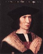 Portrait of Paulus de Nigro Adriaen Isenbrant